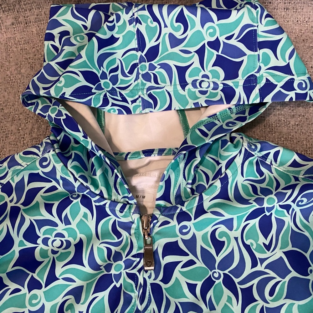 Merrell Blue And Green Patterned Jacket - image 3